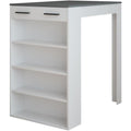 Table Haute / Mange-Debout en Panneau de Particules de Qualite