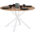 Table en Metal, Finition Blanc