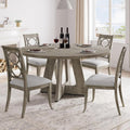 Table a Manger en Bois Massif de Couleur Naturel