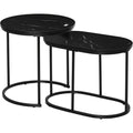 Table Basse - Marbre, 40 x 40 x 40 cm