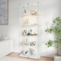 Vitrine en Verre Trempe, Format 78,5 x 34,5 x 186,5 cm