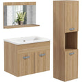 Meuble de Salle de Bain en Panneau Melamine de Qualite