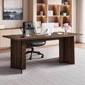 Bureau en Panneau de Particules, Finition Marron Cafe