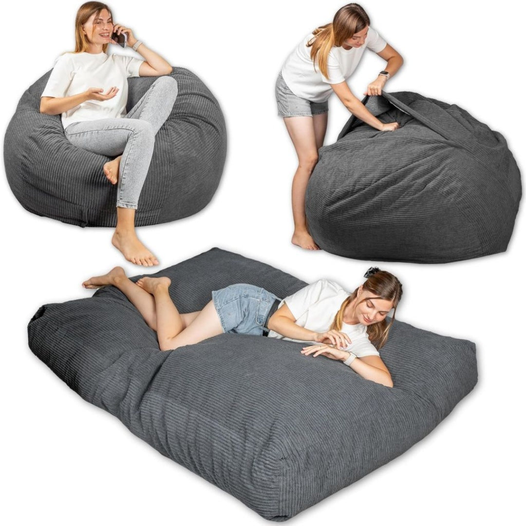 Pouf, Dimensions 185 x 135 cm