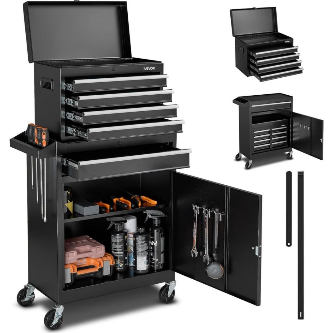 etagere Noir en Acier