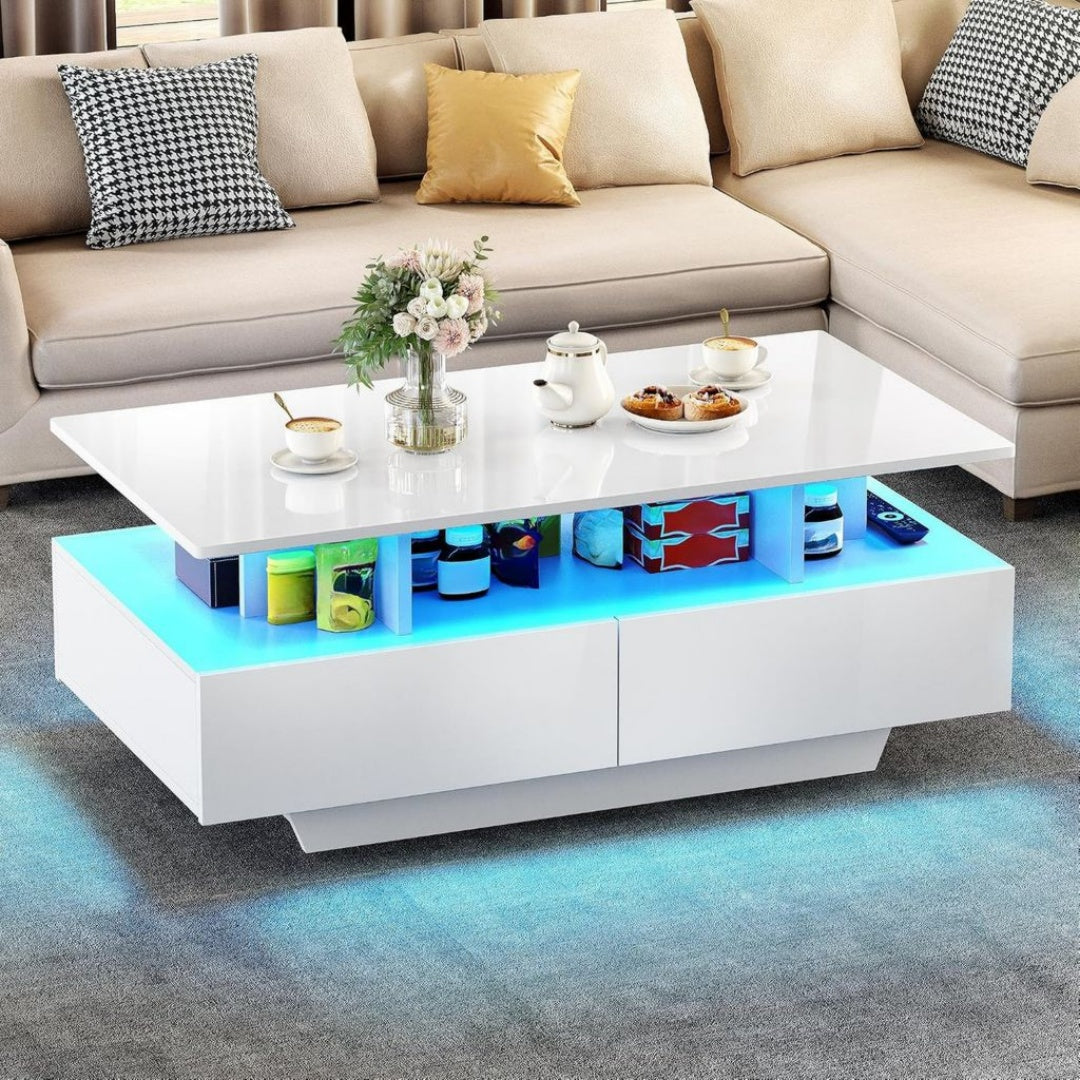 Table Basse en Panneau de Particules de Qualite