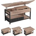 Table Basse a Plateau Relevable Style Moderne et Polyvalent